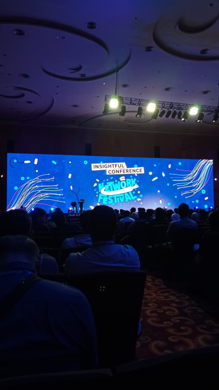 Attending a network event conference